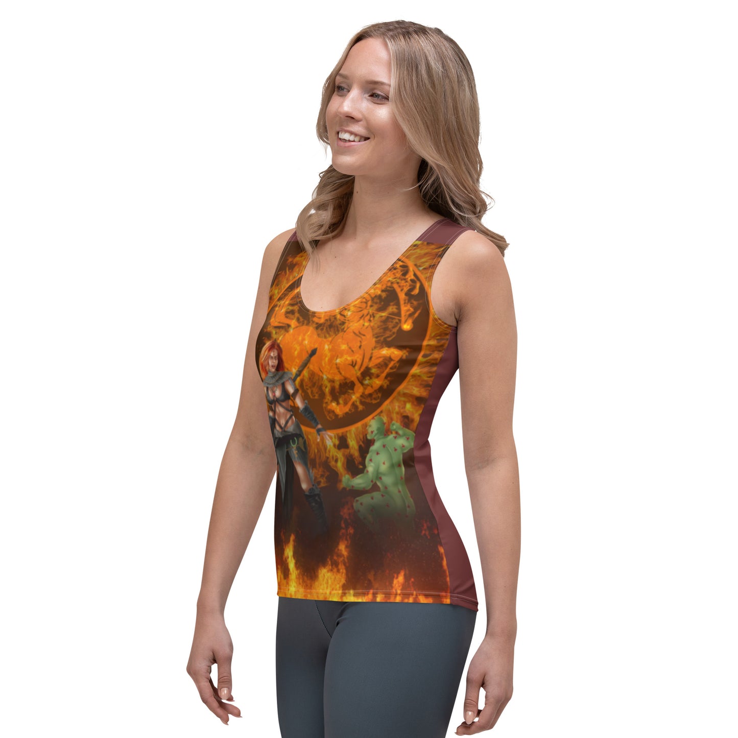 Sagittarius Sublimation Cut & Sew Tank Top