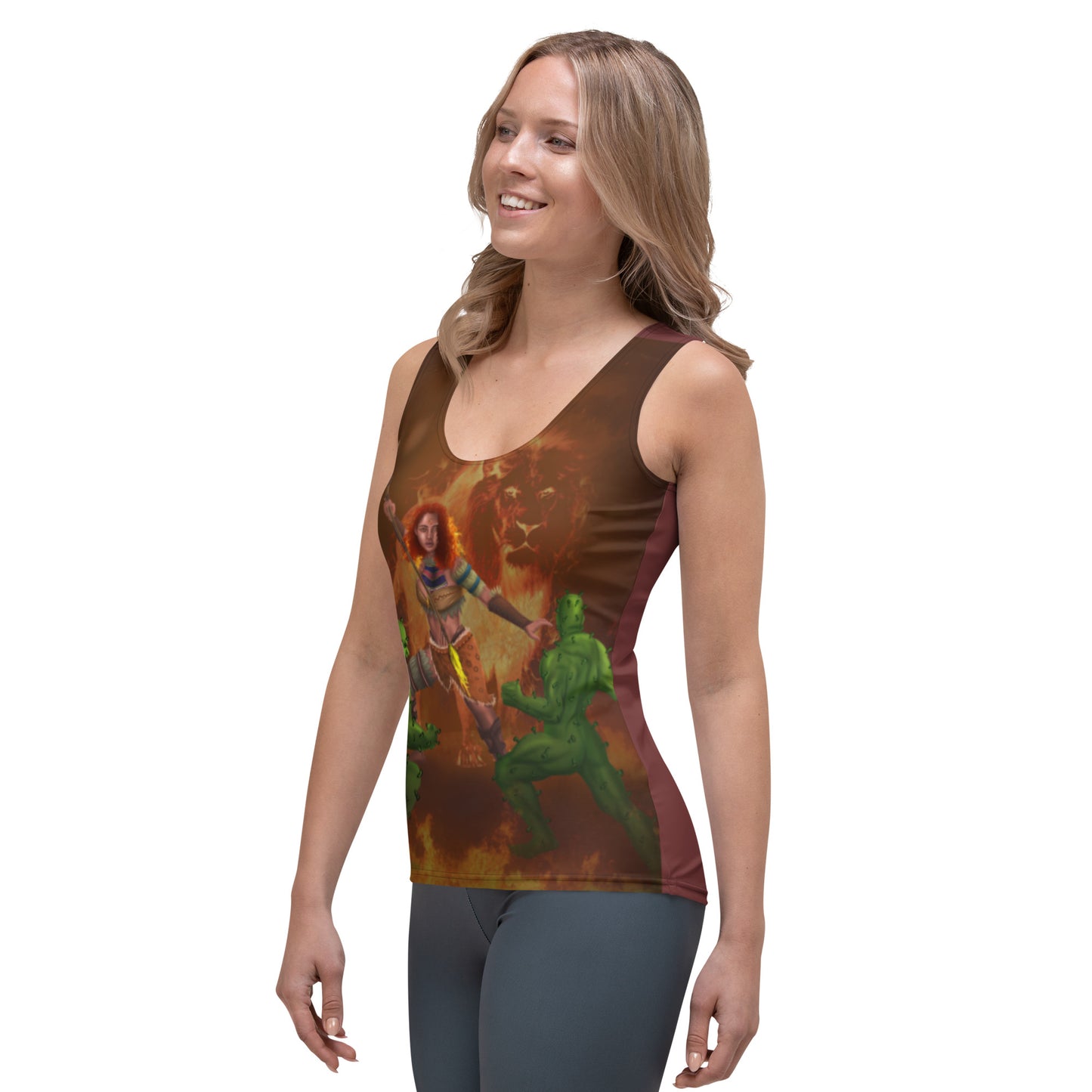 Leo Sublimation Cut & Sew Tank Top