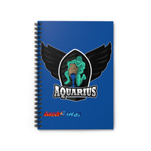 Load image into Gallery viewer, Aquarius Spiral Notebook - Ruled Line
