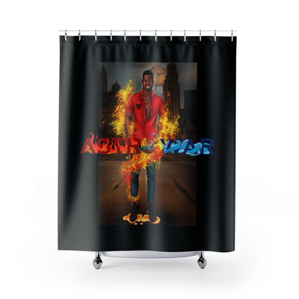 Aries Man Shower Curtains