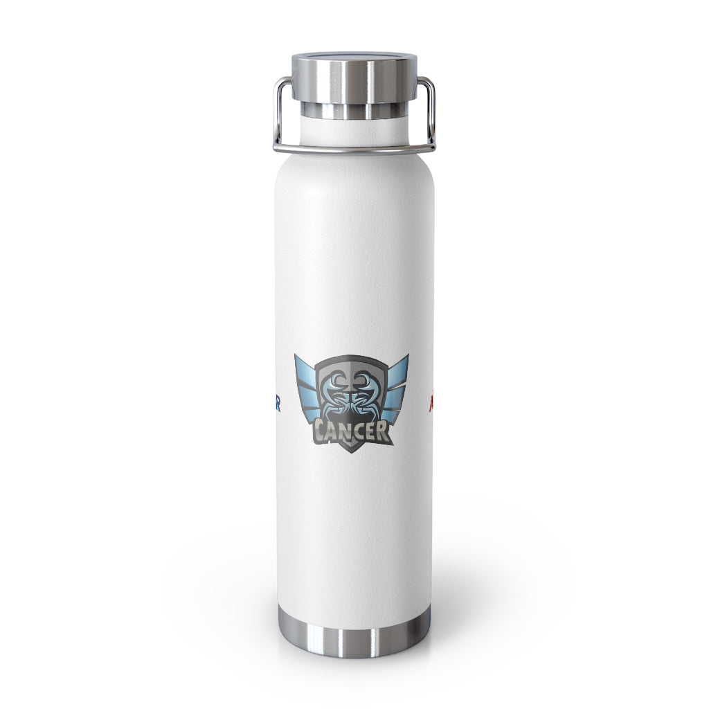 Cancer 22oz Vacuum Insulated Bottle