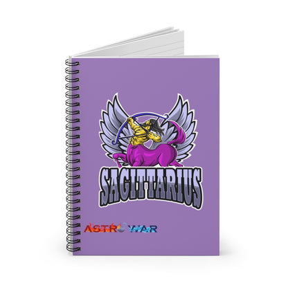 Sagittarius Spiral Notebook - Ruled Line