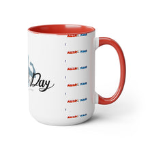 Load image into Gallery viewer, Father&#39;s Day (2) Two-Tone Coffee Mugs, 15oz
