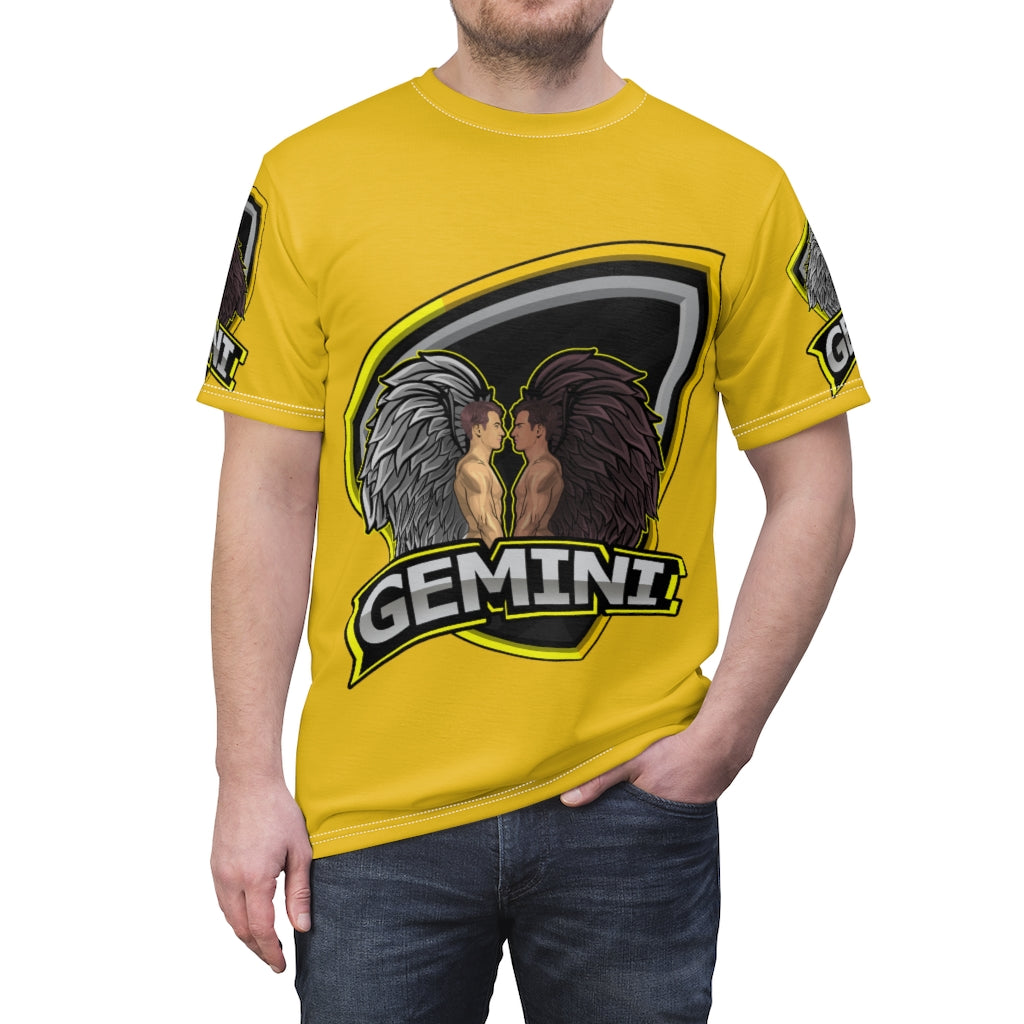 Gemini Unisex AOP Cut & Sew Tee