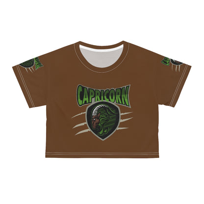 Capricorn AOP Crop Tee