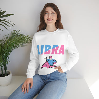 Team Libra Unisex Heavy Blend™ Crewneck Sweatshirt