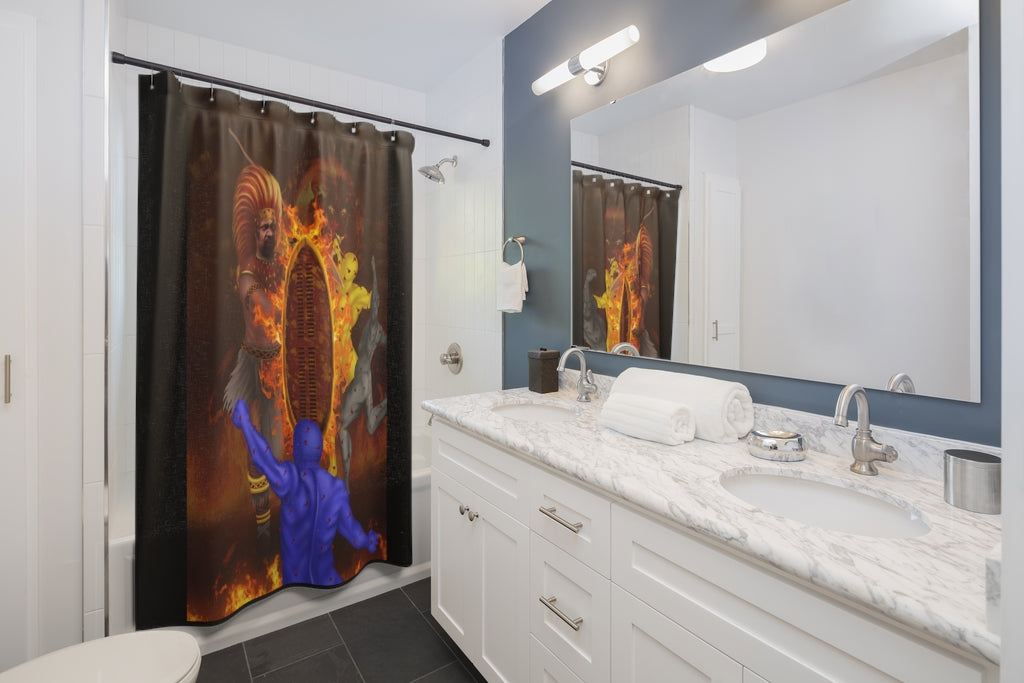 Leo Shower Curtains