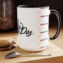 Load image into Gallery viewer, Father&#39;s Day (2) Two-Tone Coffee Mugs, 15oz
