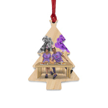 Load image into Gallery viewer, Sagittarius Birthday Wooden Christmas Ornaments
