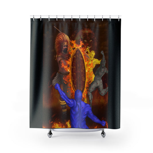 Leo Shower Curtains