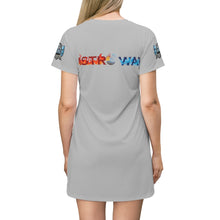 Load image into Gallery viewer, Cancer All Over Print T-Shirt Dress
