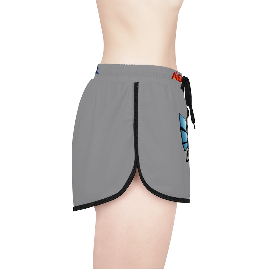 Cancer Women's Relaxed Shorts (AOP)