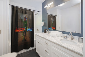 Virgo Man Shower Curtains