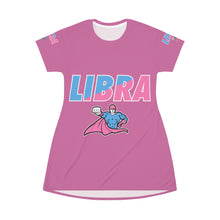 Load image into Gallery viewer, Team Libra All Over Print T-Shirt Dress
