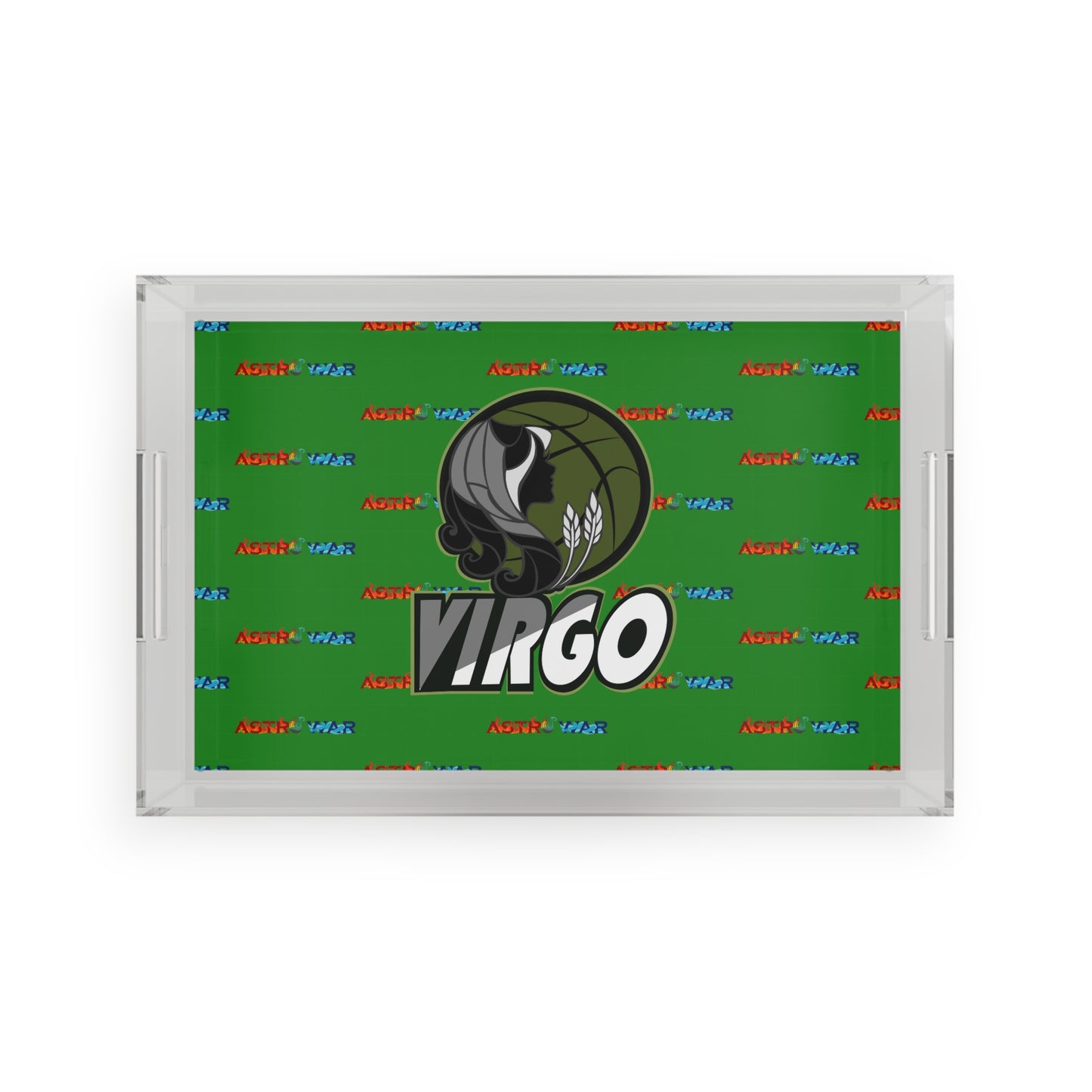 Virgo Acrylic Serving Tray