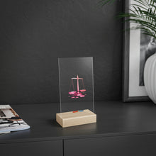 Load image into Gallery viewer, Libra (G2) Acrylic Sign with Wooden Stand
