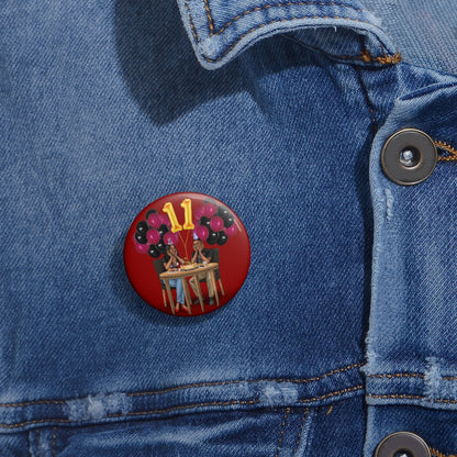 Scorpio Custom Pin Buttons