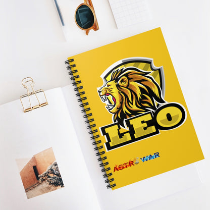 Leo Spiral Notebook - Ruled Line