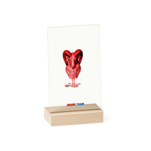 Load image into Gallery viewer, Aries (G2) Acrylic Sign with Wooden Stand
