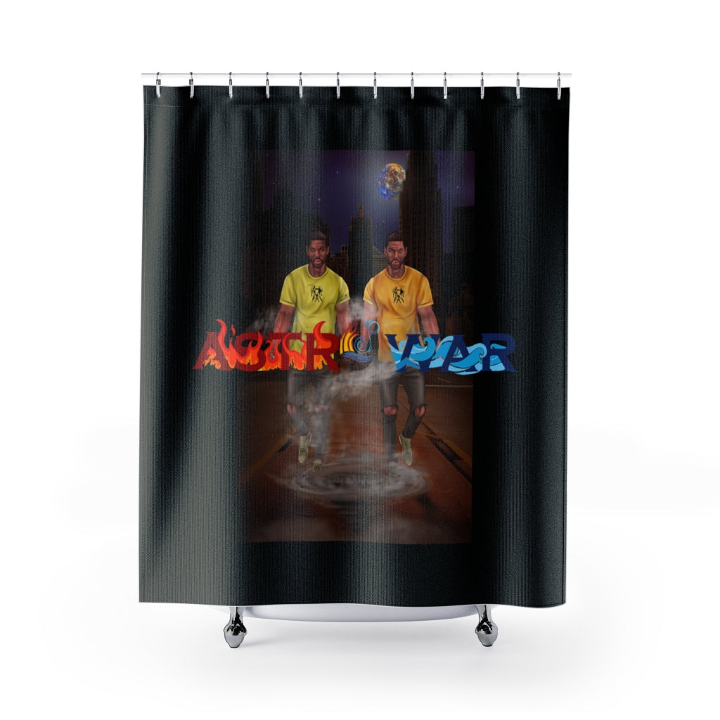 Gemini Man Shower Curtains