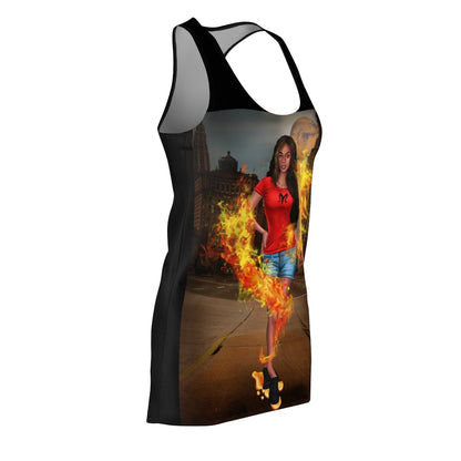 Women's Aries Cut & Sew Racerback Dress