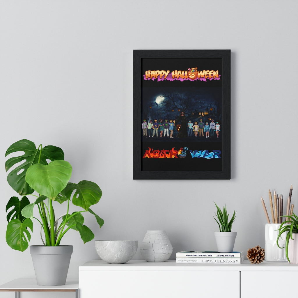 Halloween Premium Framed Vertical Poster