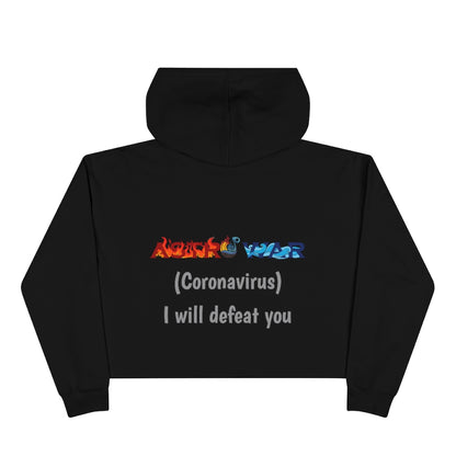 Scorpio/Virus Crop Hoodie