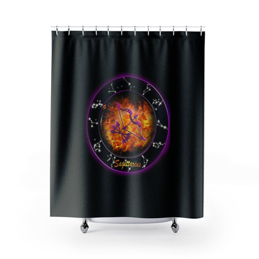 Sagittarius Shower Curtains