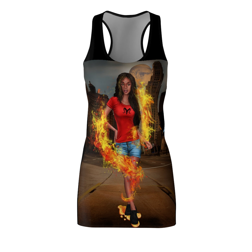 Women's Aries Cut & Sew Racerback Dress