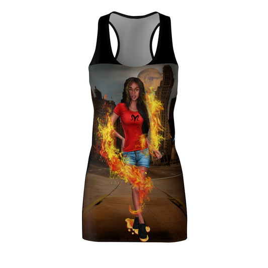 Women's Aries Cut & Sew Racerback Dress