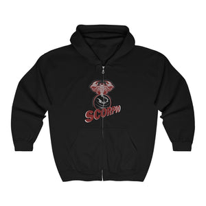 Scorpio Unisex Heavy Blend™ Full Zip Hooded Sweatshirt