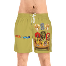 Load image into Gallery viewer, Leo Men&#39;s Birthday Mid-Length Swim Shorts (AOP)
