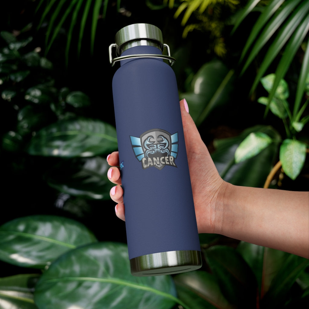 Cancer 22oz Vacuum Insulated Bottle