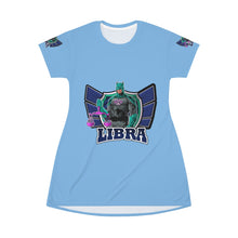 Load image into Gallery viewer, Libra All Over Print T-Shirt Dress
