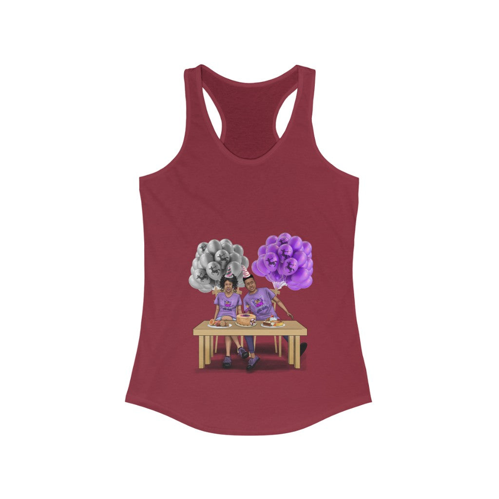 Sagittarius Birthday Women's Ideal Racerback Tank