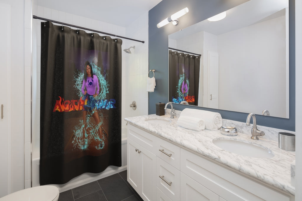 Cancer Woman Shower Curtains