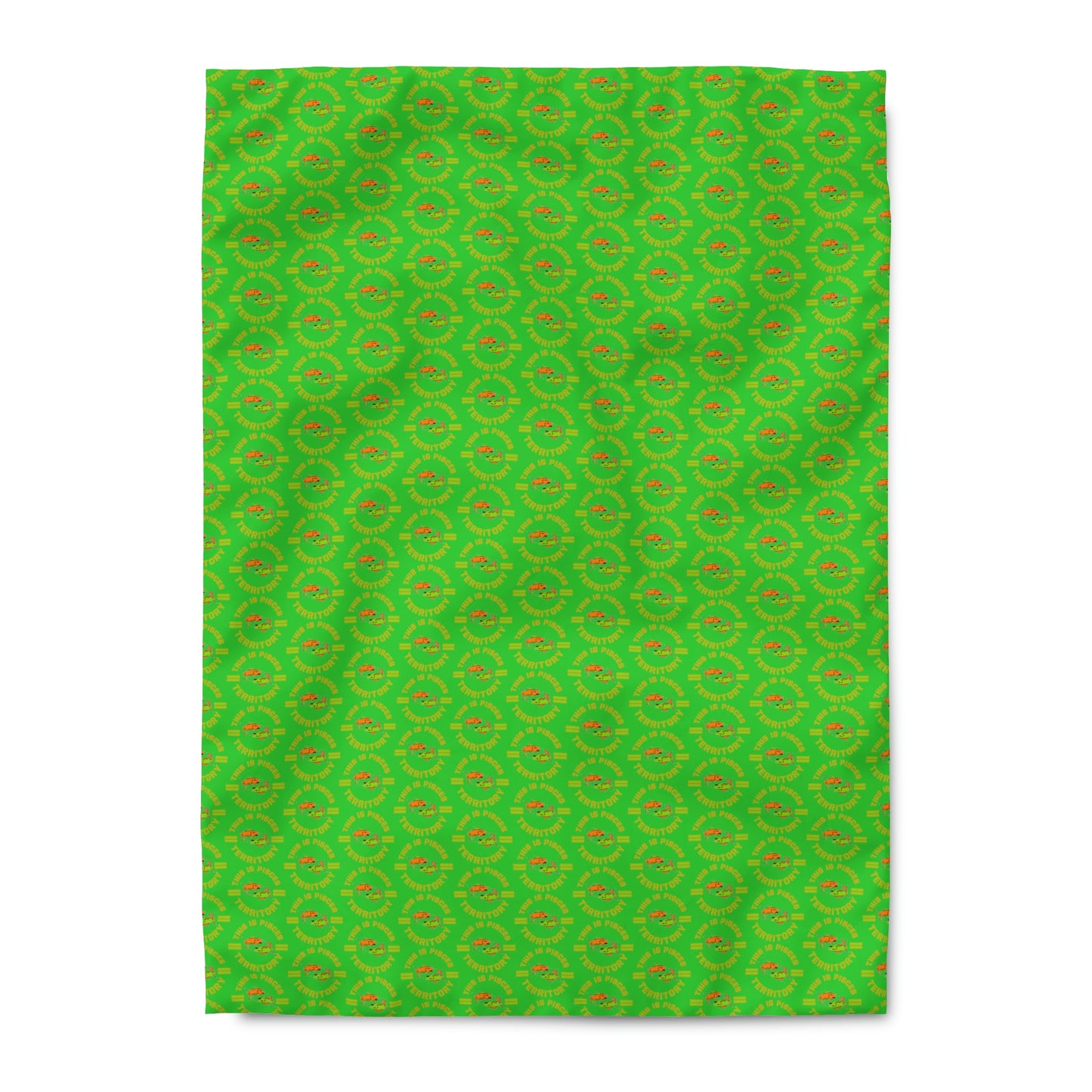 Pisces-Green Duvet Cover