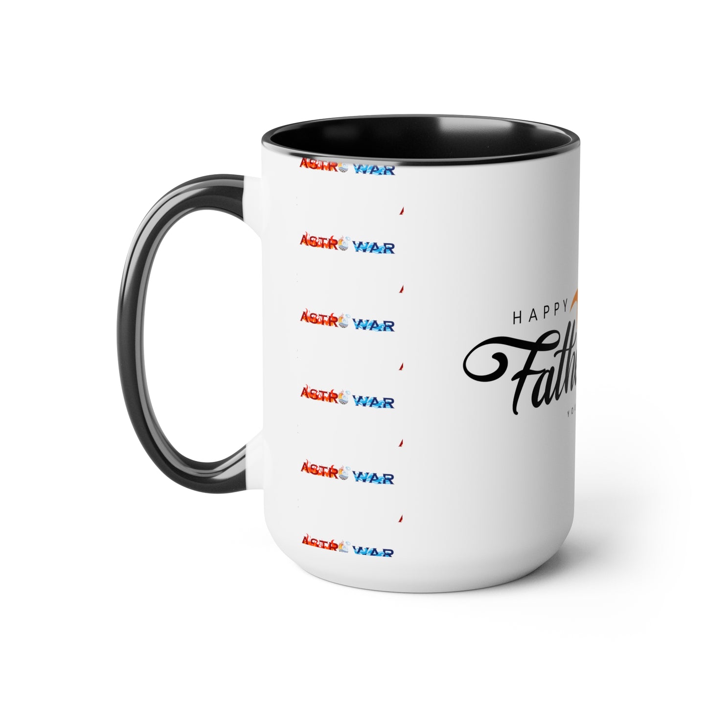 Father's Day (3) Two-Tone Coffee Mugs, 15oz