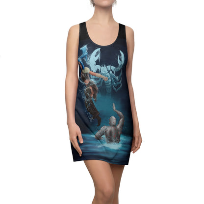 Scorpio/Virus Women's Cut & Sew Racerback Dress