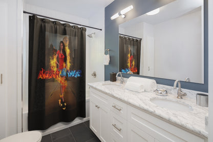 Aries Woman Shower Curtains