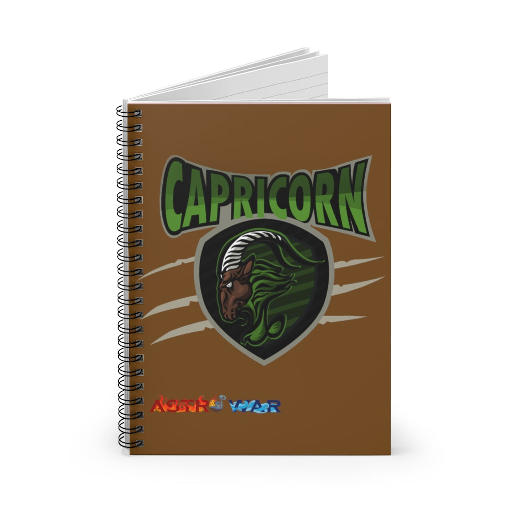 Capricorn Spiral Notebook - Ruled Line