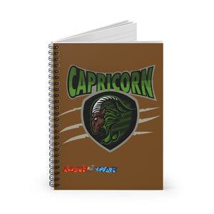 Capricorn Spiral Notebook - Ruled Line