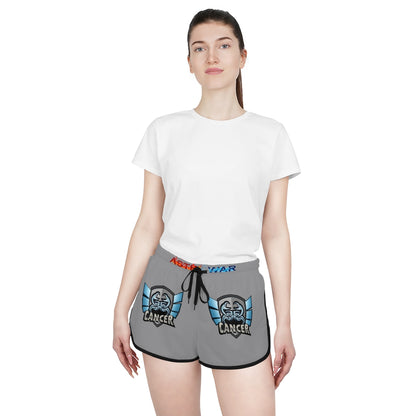 Cancer Women's Relaxed Shorts (AOP)