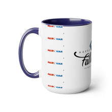 Load image into Gallery viewer, Father&#39;s Day (2) Two-Tone Coffee Mugs, 15oz
