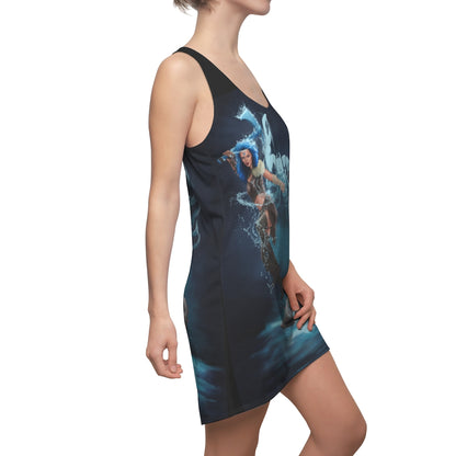 Scorpio/Virus Women's Cut & Sew Racerback Dress