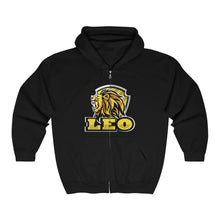 Load image into Gallery viewer, Leo Unisex Heavy Blend™ Full Zip Hooded Sweatshirt
