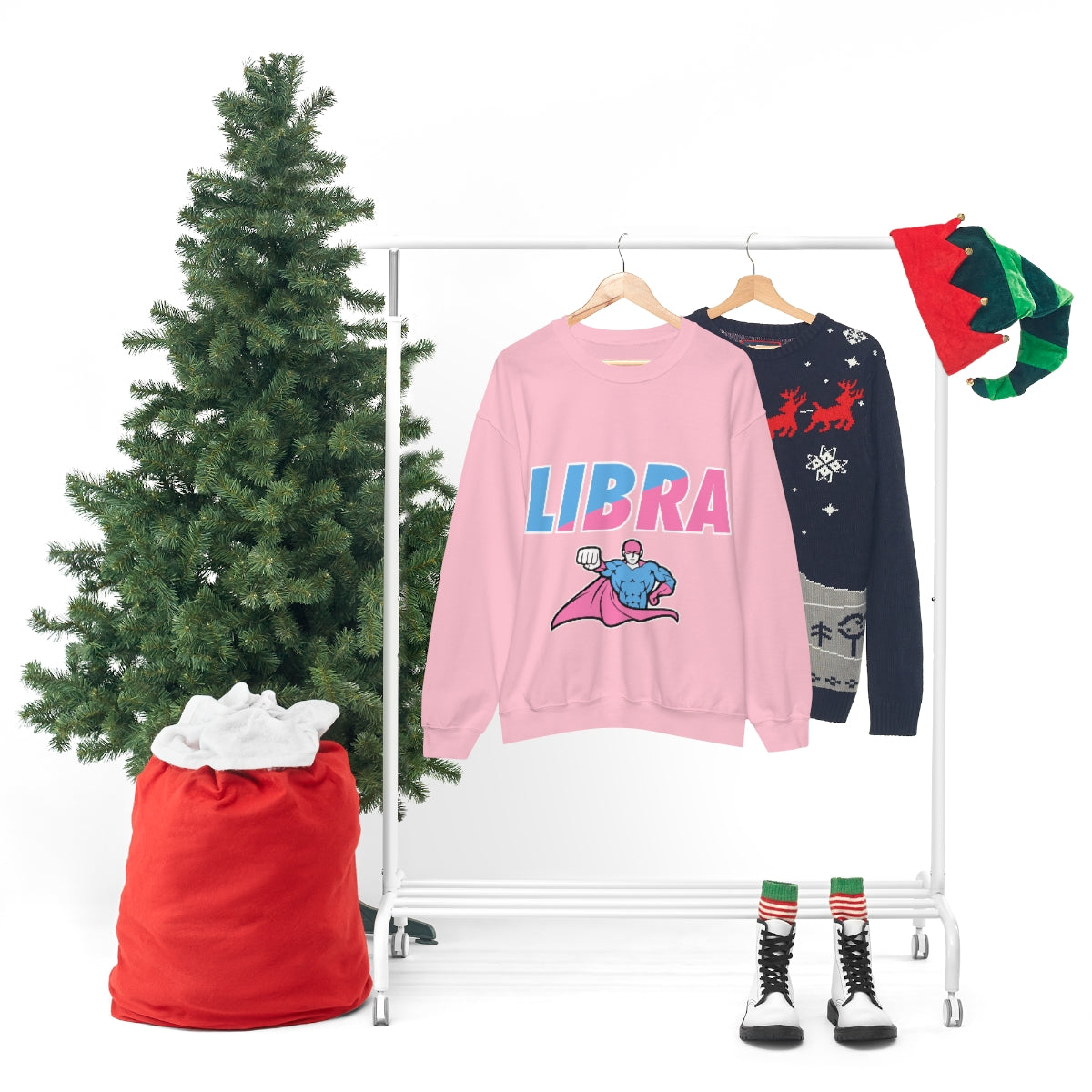 Team Libra Unisex Heavy Blend™ Crewneck Sweatshirt