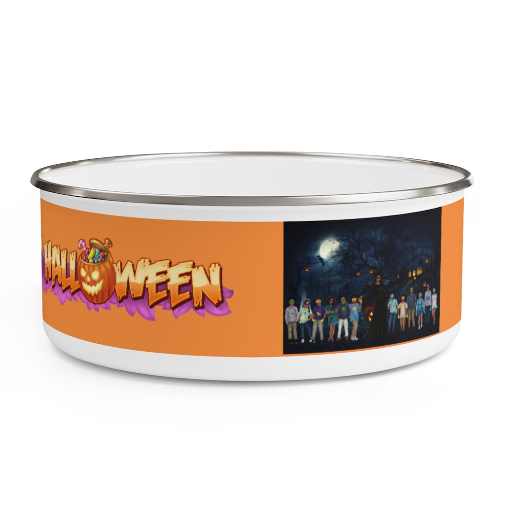 Halloween Enamel Bowl