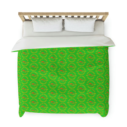 Pisces-Green Duvet Cover