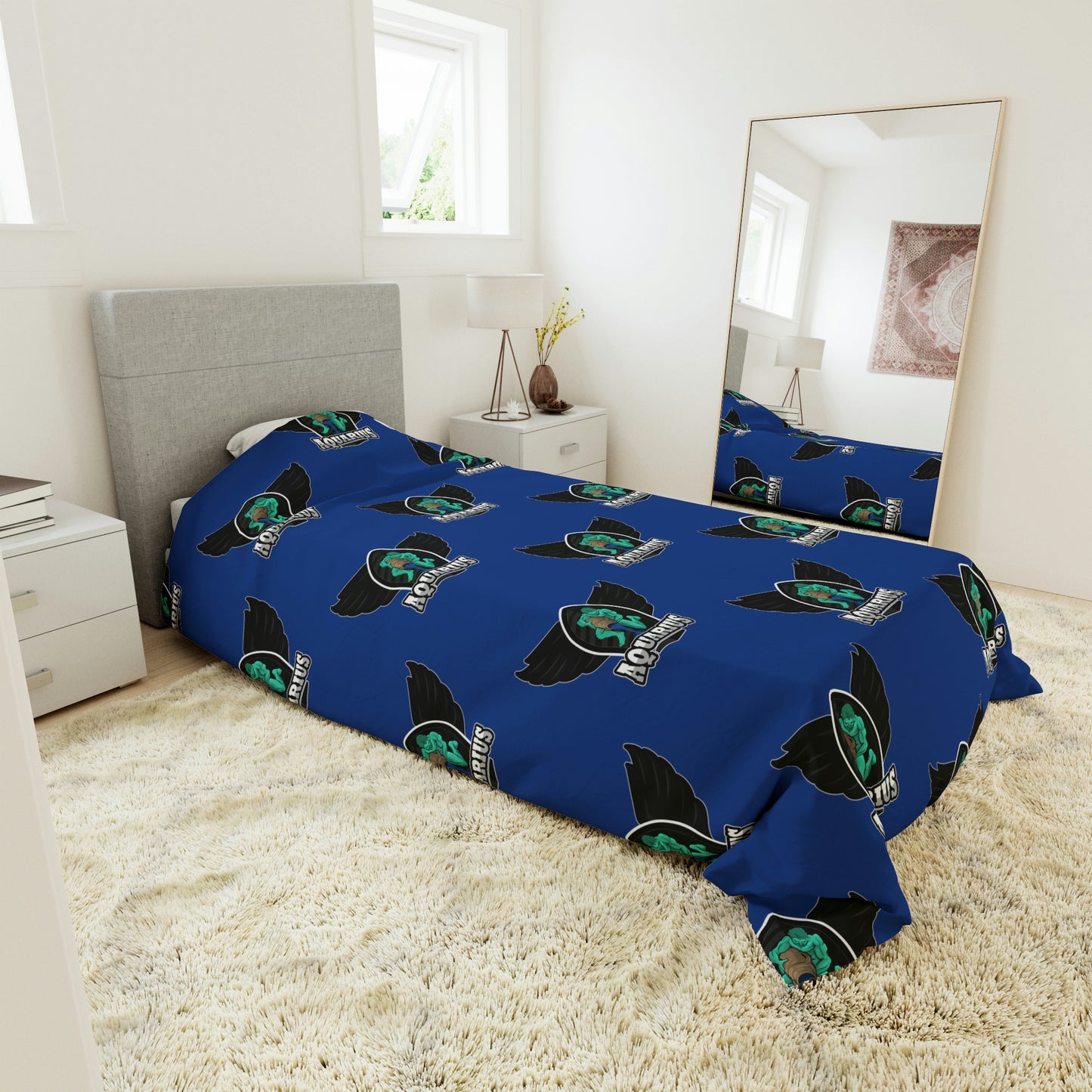 Aquarius Duvet Cover